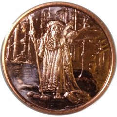 1 oz Copper Celtic Lore Series - Merlin