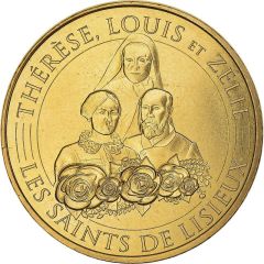 Monnaie de Paris Tourist Token - Les Saints de Lisieux Thérèse, Louis et Zélie
