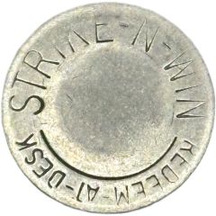 Token - Strike N Win Hot Springs, Arkansas