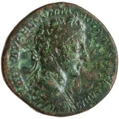 Sestertius - Commodus TR P II COS P P S C DE GERM