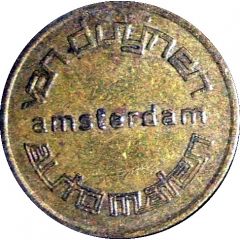 Token - Van Duijnen Automaten Amsterdam