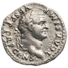 Quinarius - Titus VICTORIA AVGVSTI, Victory