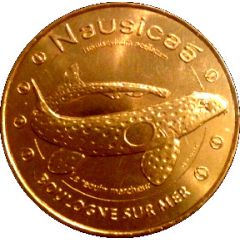 Monnaie de Paris Tourist Token - Boulogne-sur-Mer Nausicaä - Le requin marcheur