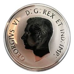 5 Cents In the name of George VI, Caribou