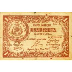 1 Peseta Sagunto