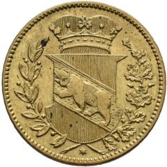 Interlaken Shooting Mark gold-plated bronze