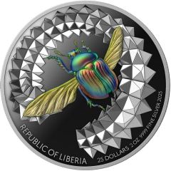 25 Dollars Scarab, colourized