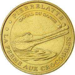 Monnaie de Paris Tourist Token - Pierrelatte La ferme aux crocodiles - Gavial du Gange