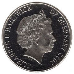 10 Pence - Elizabeth II Otter, Colourised