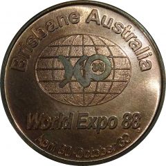 Medal - World Expo 1988 - Brisbane Event Souvenir