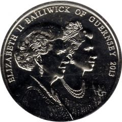 5 Pounds - Elizabeth II Diamond Jubilee