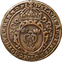 1/2 Öre - Gustav II Adolf Arboga mint, type I
