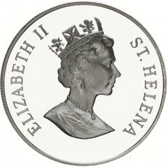 50 Pence - Elizabeth II Rainpiper bird