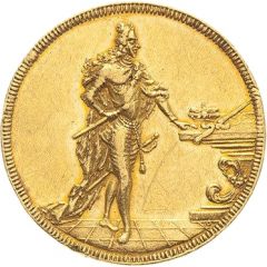 2 Ducats - Frederick August I Campaign against the Ottoman Empire