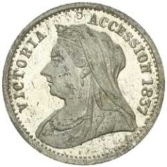 Medalet - Victoria Diamond Jubilee; aluminium