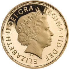 1 Sovereign - Elizabeth II 4th portrait