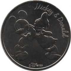 Monnaie de Paris Tourist Token - Disney Mickey and Donald