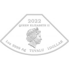 1 Dollar - Elizabeth II Year of the Tiger: Quadrant 2/4