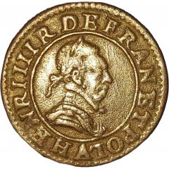 Double Tournois - Henri III Paris, 2nd type