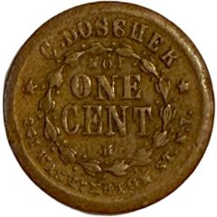 Civil War Merchant Token - C. Doscher New York, New York