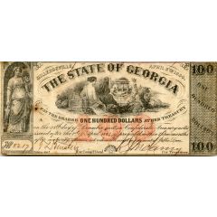 100 Dollars State of Georgia