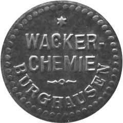 1 Pfennig - Burghausen an der Salzach Wacker Chemie