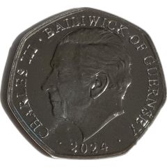 50 Pence - Charles III Katherine Parr, Colour