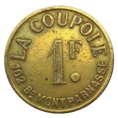 1 Franc - La Coupole Paris