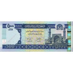 500 Afghanis