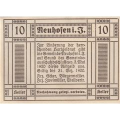 10 Heller Neuhofen im Innkreis