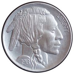 Medal - 5 Cents `Buffalo Nickel`