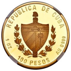 100 Pesos 40th. Moncada Anniversary