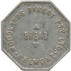Token - Woodlands Bakery Pty. Ltd. - One Loaf Belmont
