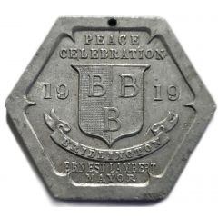 Medal - Peace Celebrations 1919 Bridlington