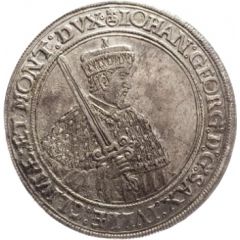 1 Thaler - John George I Vicariat