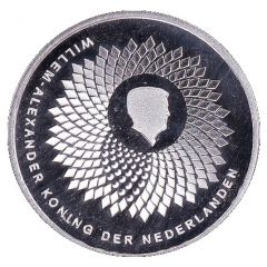 5 Euros - Willem-Alexander University of Wageningen, colored - Life