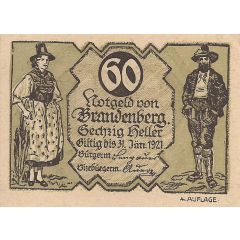 60 Heller Brandenberg in Tirol