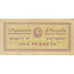 1 Peseta Ampolla