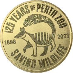 Medal - 125 Years of Perth Zoo