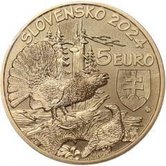 5 Euros Western Capercaillie
