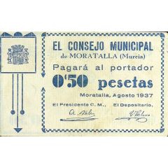0.50 Pesetas Moratalla