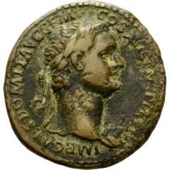 As - Domitian IOVI CONSERV S C, Jupiter