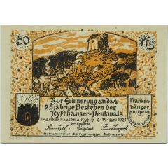 50 Pfennig Kyffhäuser Series