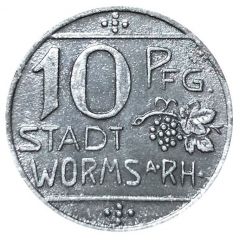 10 Pfennig - Worms