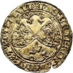 2 Groats `Drielander` - Philip I of Saint-Pol,Regent