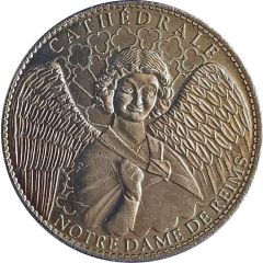 Token - Arthus Bertrand - Cathédrales et sanctuaires de France Notre dame de Reims