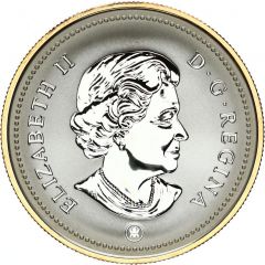 1 Dollar - Elizabeth II Montreal Canadiens Centennial