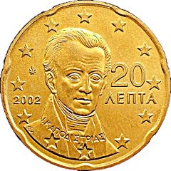 20 Euro Cents 1st map