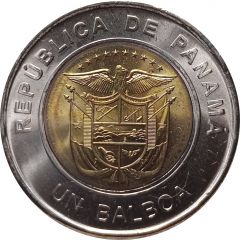 1 Balboa Panamanian Red Cross, Colored
