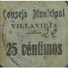 25 Céntimos Villavieja
